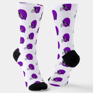 Calcetines Cascos de fútbol morados