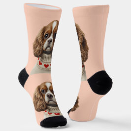 Calcetines Cavalier corazón de amor