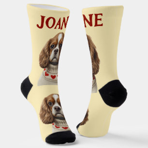 Calcetines Cavalier corazón de amor