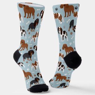 Calcetines Cavalier King Charles Spaniel Paws and Bones Socks