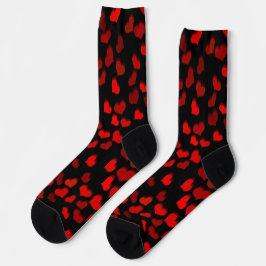 Calcetines ¡Cayendo Por Ti! El día de San Valentín moderno de