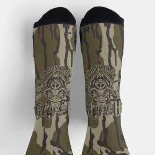 Calcetines Caza de jabalí en camo de Bottomland