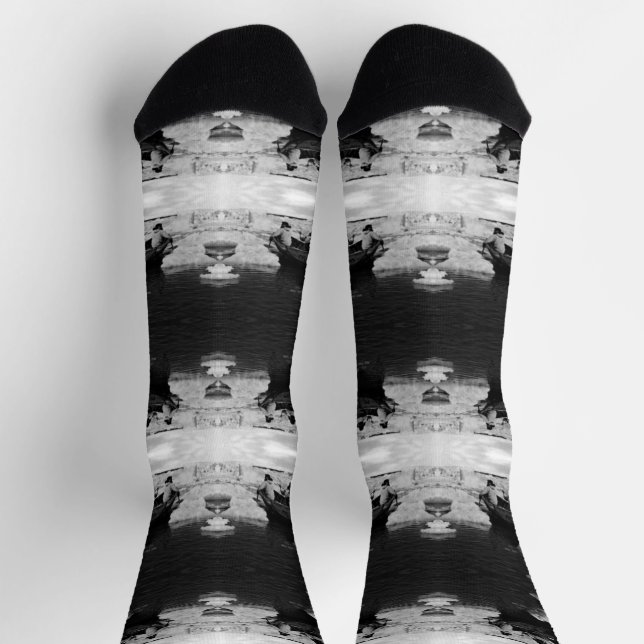 Calcetines Cazadores del Vintage USA Alaska Eskimo (Arriba)