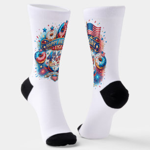 Calcetines Celebra el cumpleaños número 250 de Estados Unidos