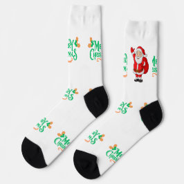 Calcetines Celebración de Navidad Alegre Regalos Super suaves