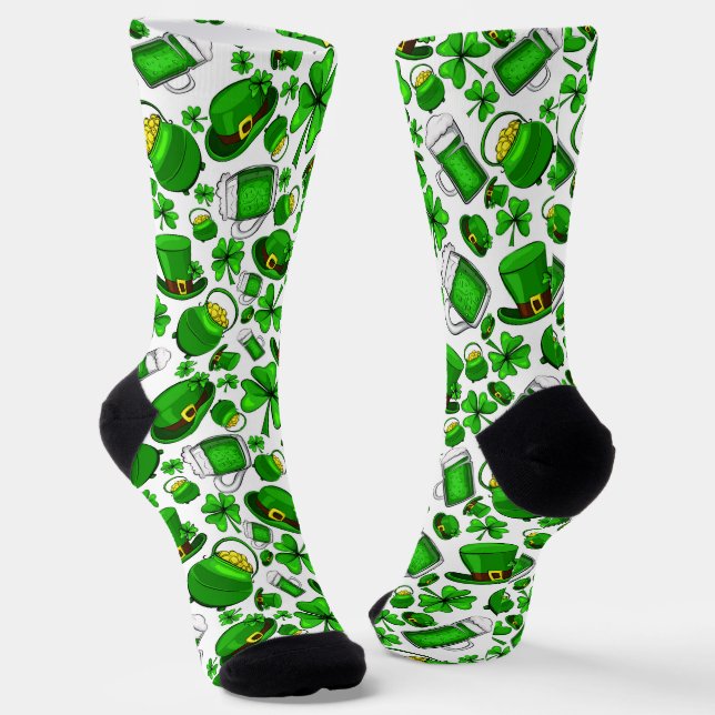 Calcetines Celebración del Día de San Patricio (Angular)