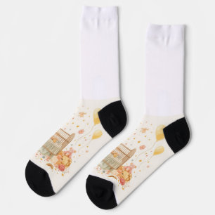 Calcetines celebrando al bebé