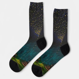 Calcetines celestes