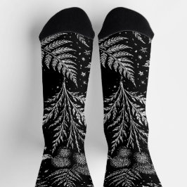 Calcetines Celestial Fern Moon Socks