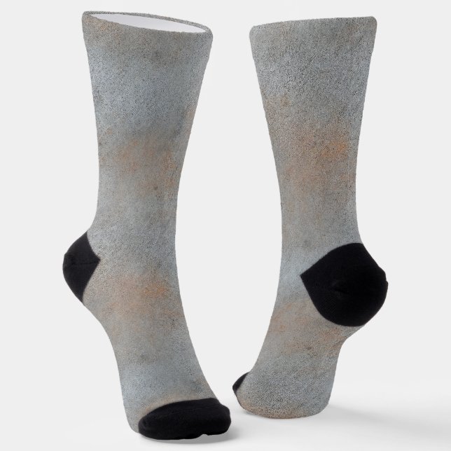 Calcetines Cemento De Hormigón Suave Con Imagen De Arcilla (Angular)
