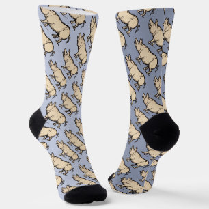 Calcetines Cerdo Antiguo Piggy Cute Vintage