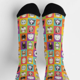 Calcetines Cerdos de Guinea felices