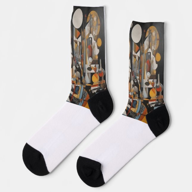 Calcetines chaussette afro (Izquierda)