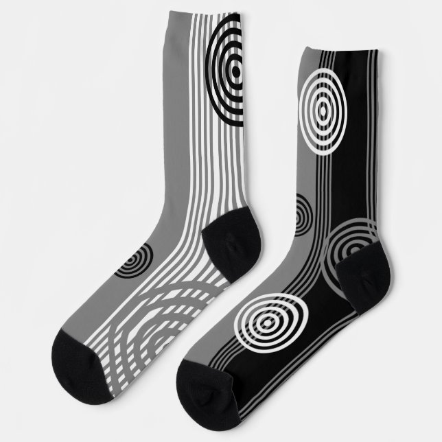Calcetines chaussettes graphiques (Izquierda)