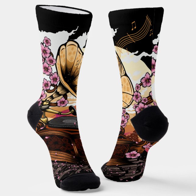 Calcetines Cherry Blossom Musical (Angular)