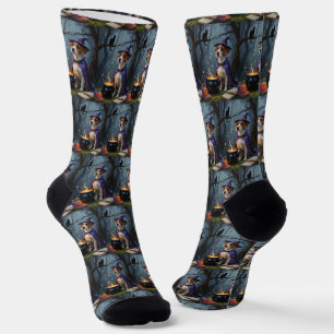 Calcetines Chesapeake Bay Terrier Caprichoso Halloween