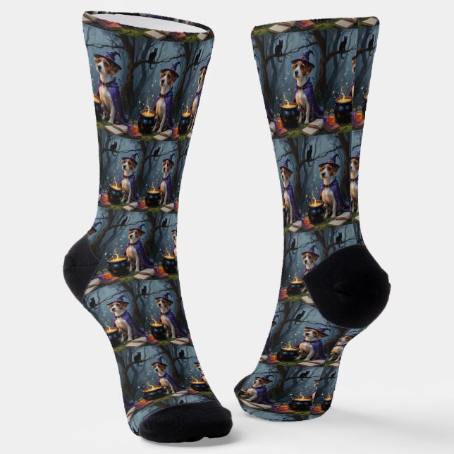 Calcetines Chesapeake Bay Terrier Caprichoso Halloween  (Angular)