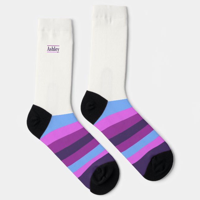 Calcetines Chica del centro secretamente Wild Pink (Derecha)