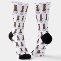 Chocolate Lab Mom (Labrador Retriever Mom) Cute