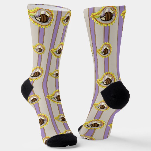 Calcetines Chrissy el edgehog (Angular)