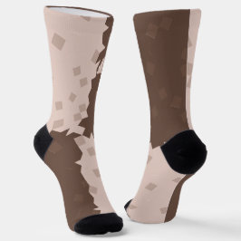 Calcetines Christmas Chess Cookies Pattern