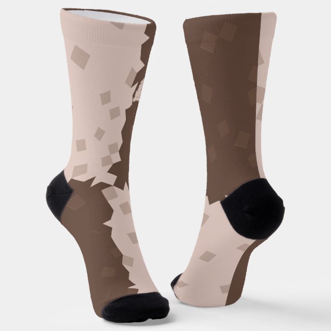 Calcetines Christmas Chess Cookies Pattern (Angular)