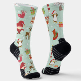 Calcetines Christmas Elements Reindeer Elves
