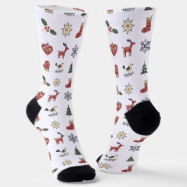 Calcetines Christmas Snowflake