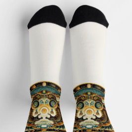 Calcetines Círculo de dragones egipcios