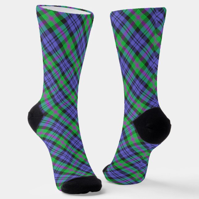 Calcetines Clan Baird Tartan (Angular)
