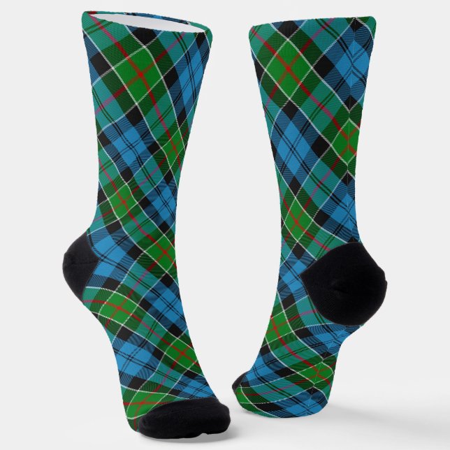 Calcetines Clan Colquhoun Tartan (Angular)