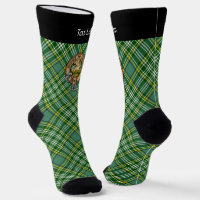 Clan Currie Lion Escudo sobre Tartán