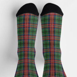 Calcetines Clan de vacaciones rusticas MacCulloch Tartan Plai