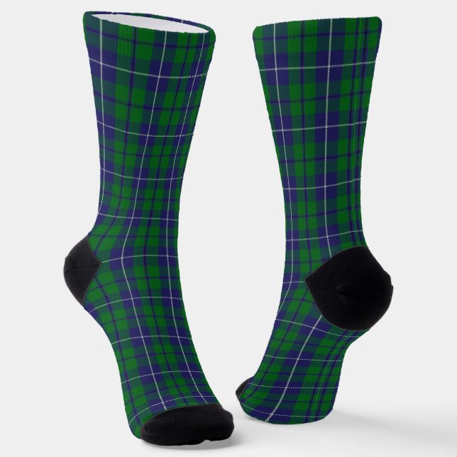Calcetines Clan Douglas Tartan (Angular)
