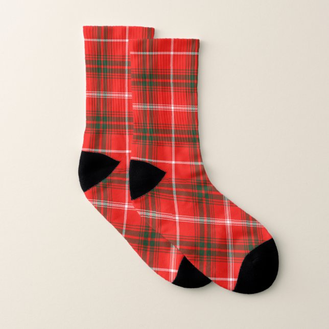 Calcetines Clan Duque De Rothesay Tartán Plaid (Par)
