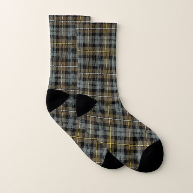 Calcetines Clan escocés Campbell Argyll Weathered Tartan (Par)