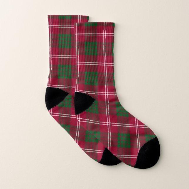 Calcetines Clan escocés Crawford Tartán (Par)