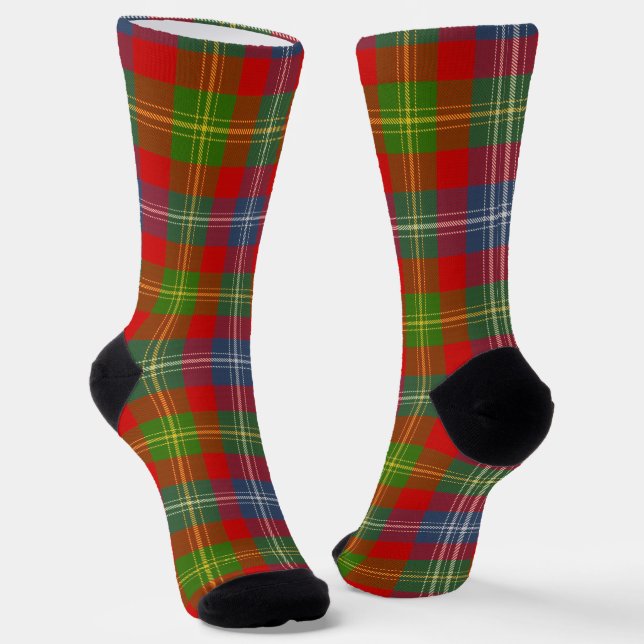 Calcetines Clan Forrester Tartan (Angular)