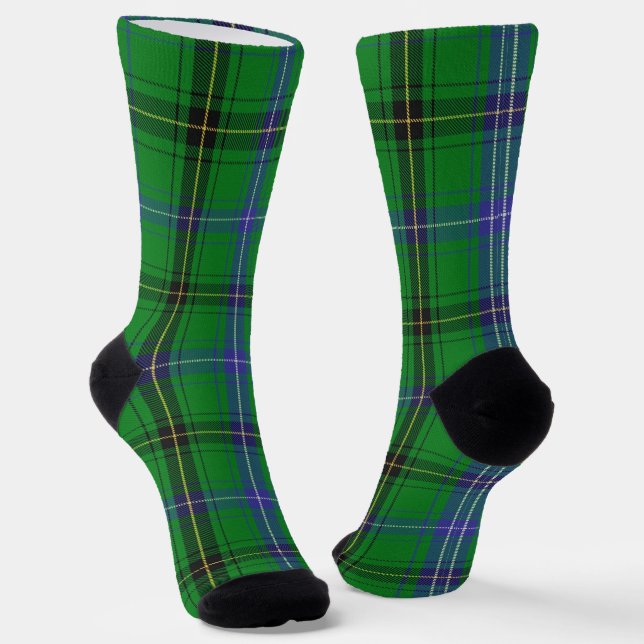Calcetines Clan Henderson Tartan (Angular)