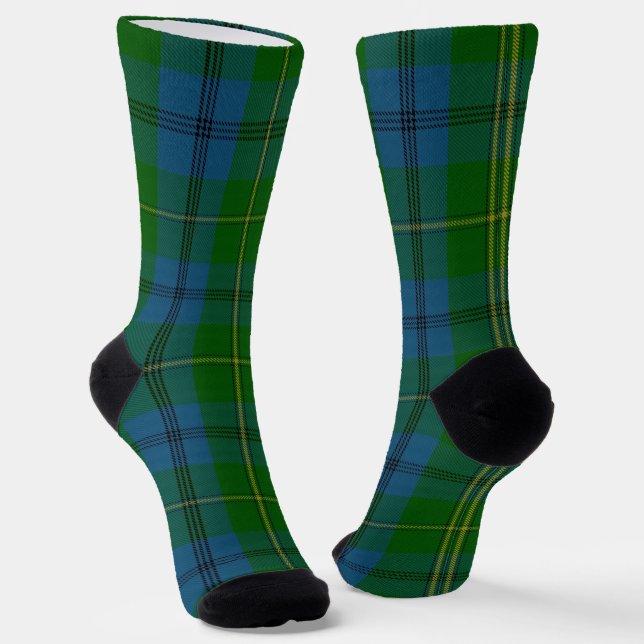 Calcetines Clan Johnstone Tartan (Angular)
