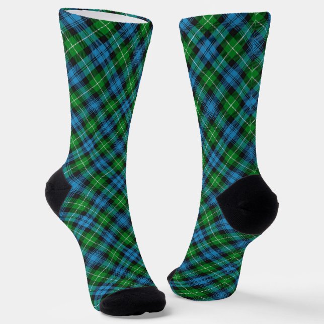 Calcetines Clan Lamont Tartán (Angular)