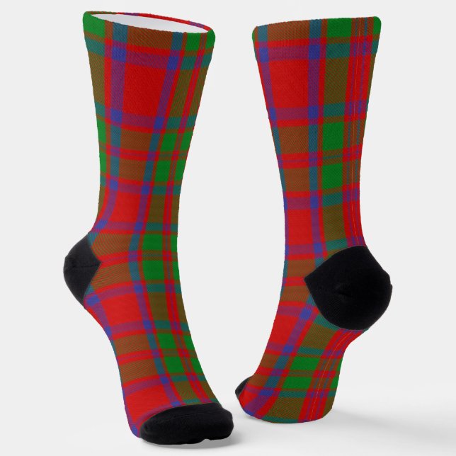 Calcetines Clan Mac(K)Intosh Tartán (Angular)