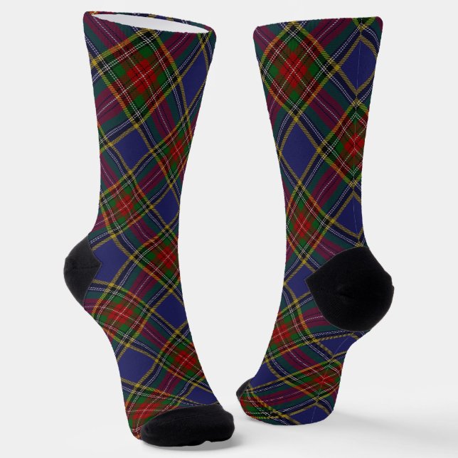 Calcetines Clan MacBeth Tartan (Angular)