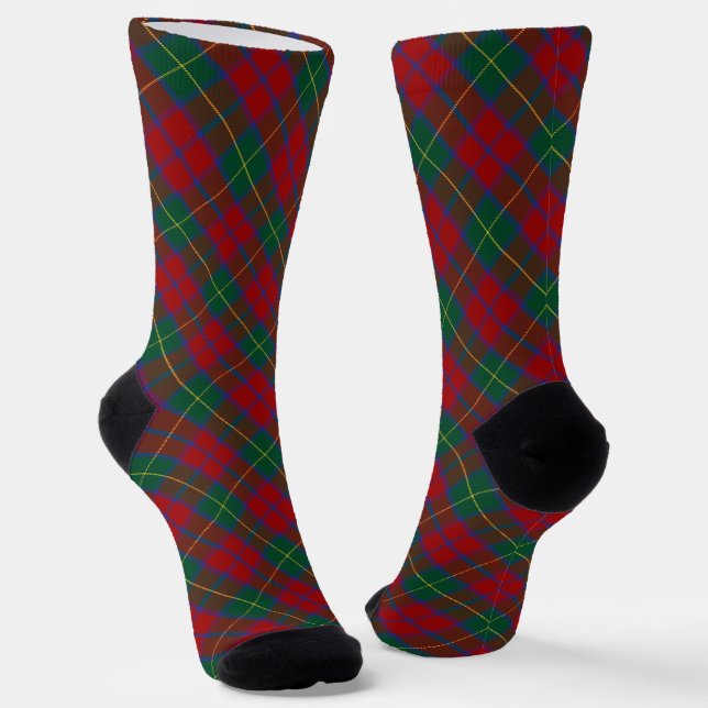 Calcetines Clan MacCarthy Tartan (Angular)