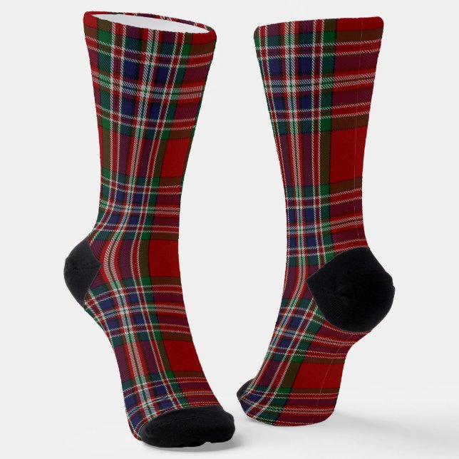 Calcetines Clan MacFarlane Tartan (Angular)