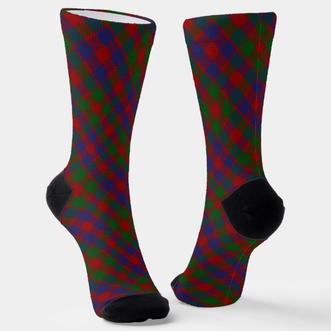 Calcetines Clan MacGowan Tartan (Angular)