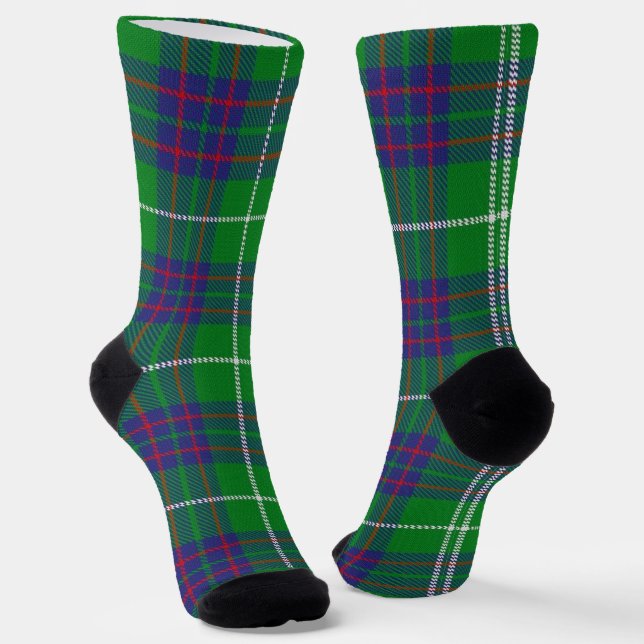 Calcetines Clan MacIntyre Tartan (Angular)