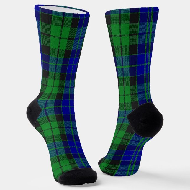 Calcetines Clan MacKay Tartan (Angular)