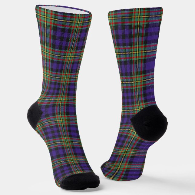 Calcetines Clan MacLellan Tartan (Angular)