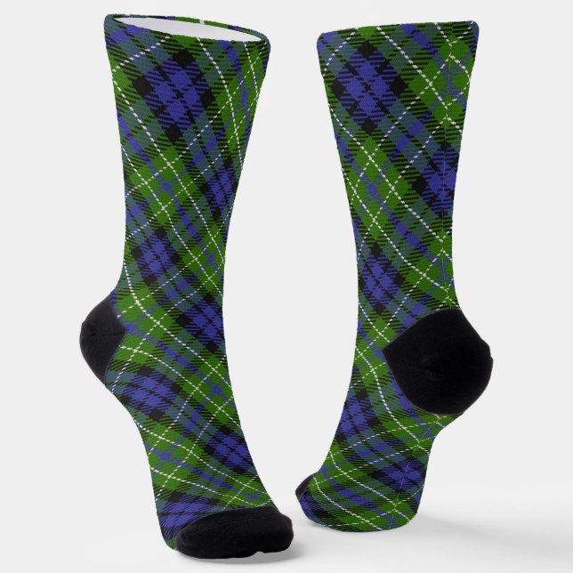 Calcetines Clan MacNeill Tartan (Angular)